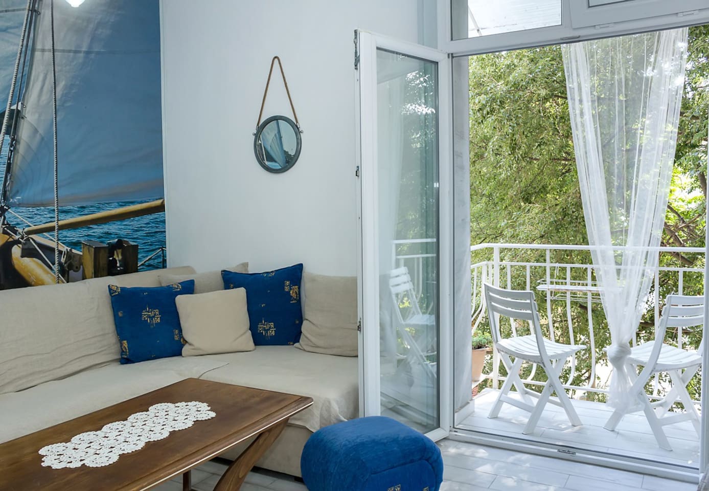 By the Sea ☼ One-Bedroom Flat with Cozy Balcony Flataway