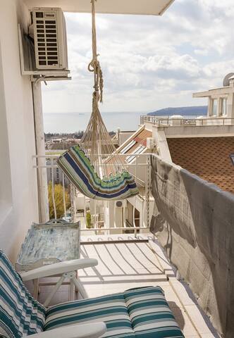 *Sea View* 1-BD Lovely Apt Varna 35 Flataway