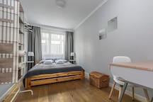 WROCLAW CENTRAL 2 Bedroom Apt with AC & Balcony / Oławska 3 Flataway