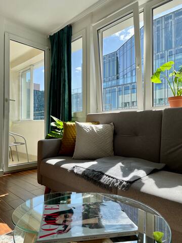 Modern Apartment with Balcony/the Vibrant City Hub 33 Apartamenty do wynajęcia