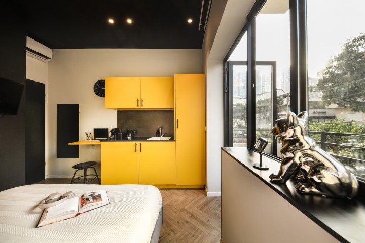 Brand NEW Sun Balcony Studio + 2m>Beach! 6 Loginn Autonomous Hotels