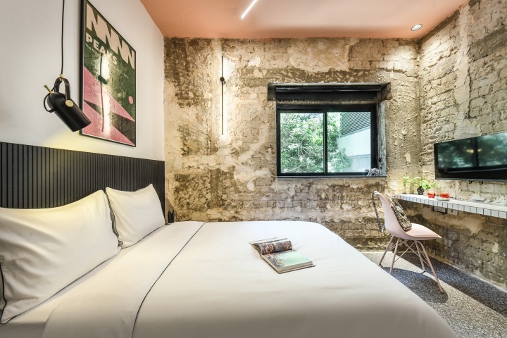 Listing 9 Contactless Stay+ Kitchen: 1min>Dizengoff Square! 7 Loginn Autonomous Hotels
