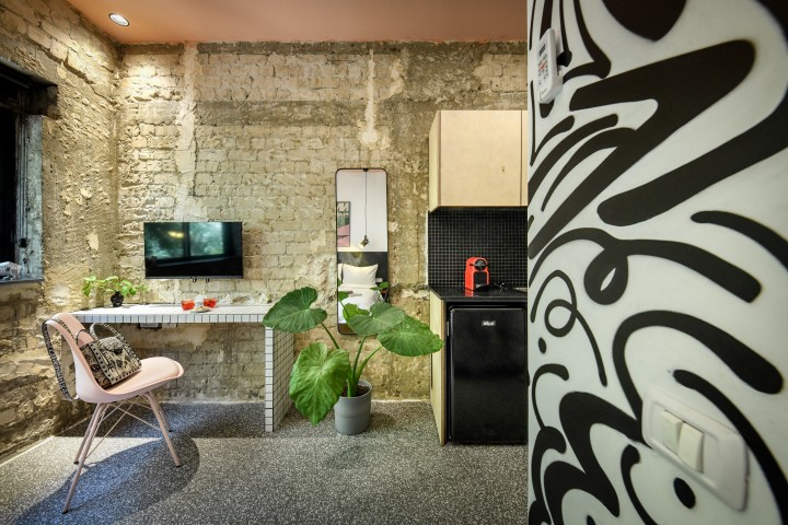 Listing 5 New Super Studio + Kitchen +1min>Dizengoff Square! 3 Loginn Autonomous Hotels