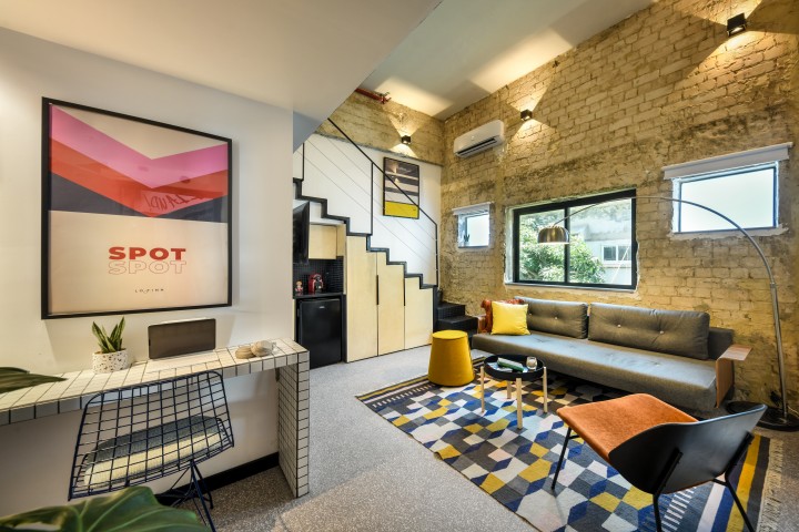 Amazing Studio with 2 Balconies > Dizengoff Square 0 Loginn Autonomous Hotels