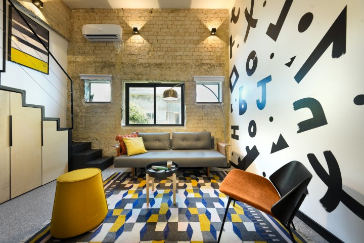 Listing 9 Amazing Studio with 2 Balconies > Dizengoff Square 7 Loginn Autonomous Hotels