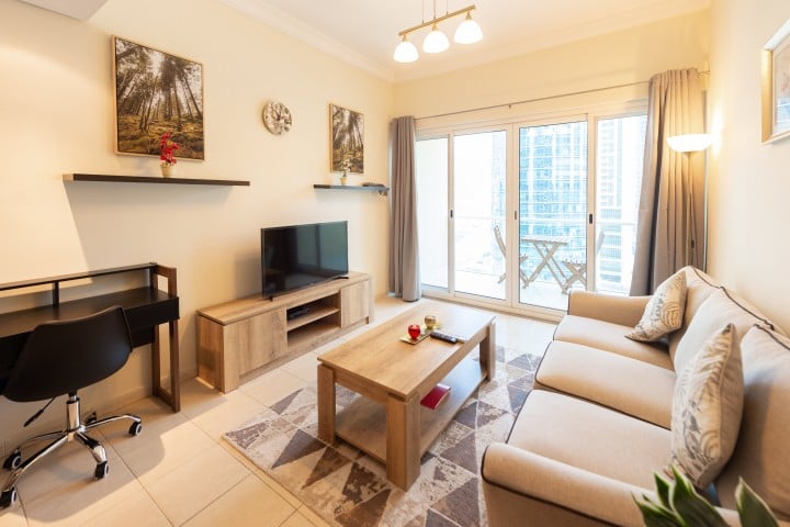 LKV -  Elegant and spacious 1bed with 2 balconies in JLT 1 Luxury Escapes